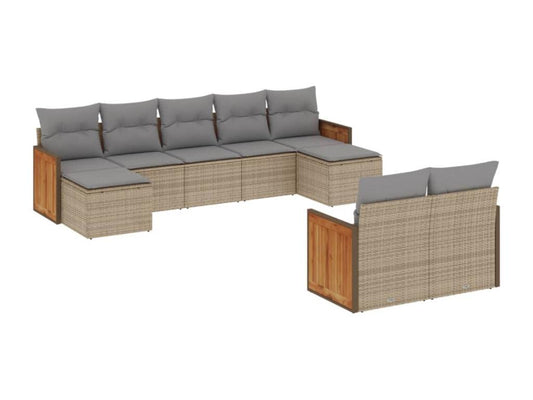 Outdoor Patio Set - Résine - Gray