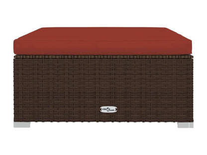 Outdoor Patio Set - Résine - Brown