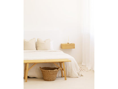 Headboard - Coton - White - 80x135 cm