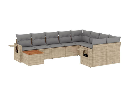 Outdoor Patio Set - Résine - Black