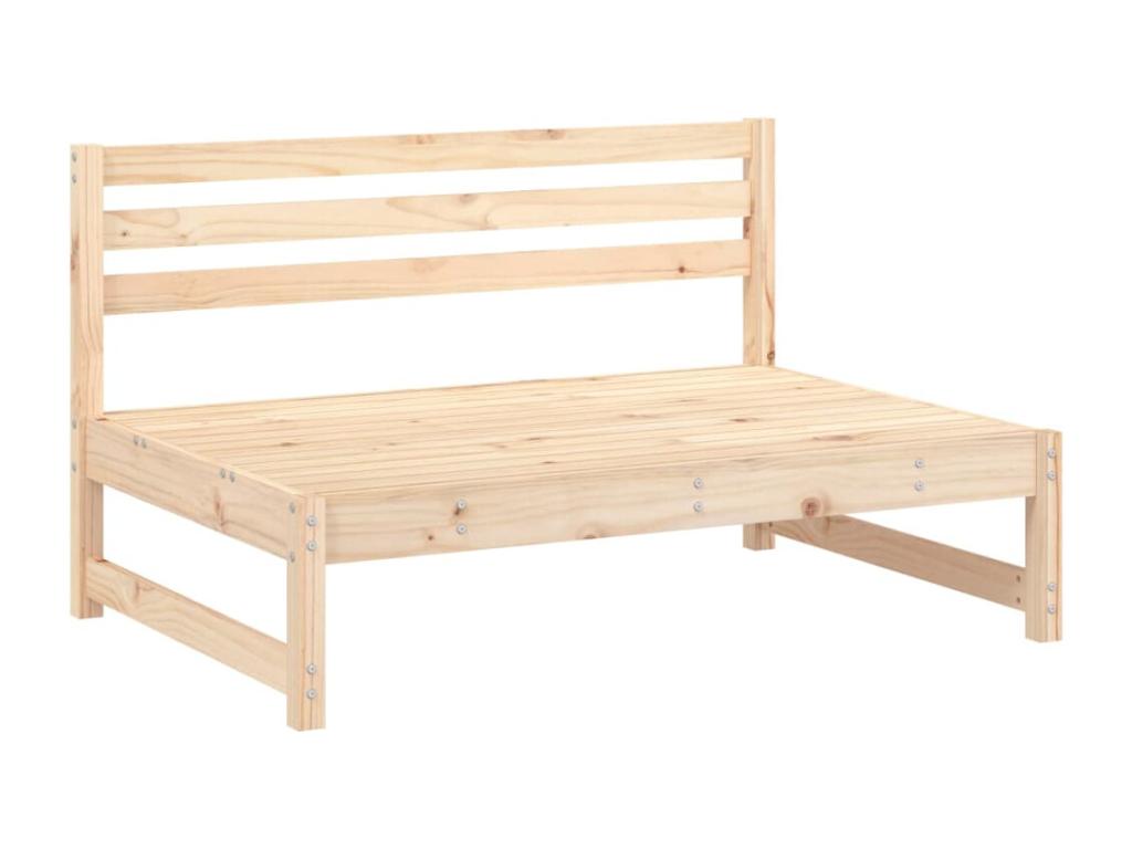 Outdoor Patio Set - Wood - Brown