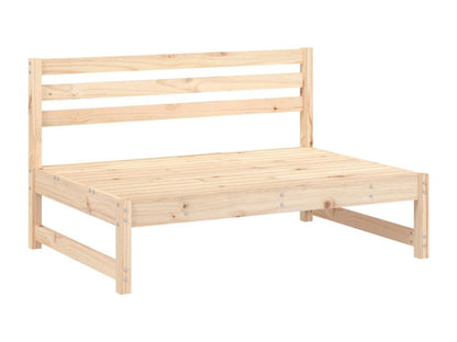 Outdoor Patio Set - Wood - Brown