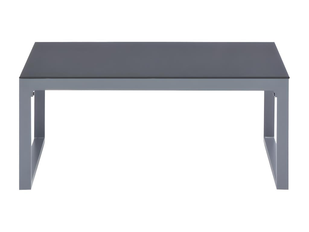 Outdoor Patio Set - Aluminum - Black