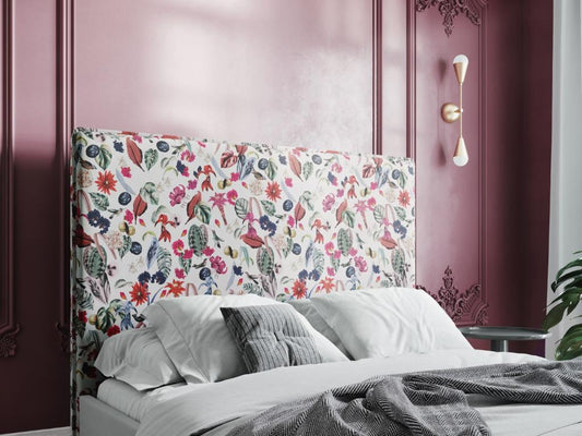Headboard - Velvet - Multicolor - 140x120 cm