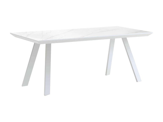 Table - Rectangular - Metal - White
