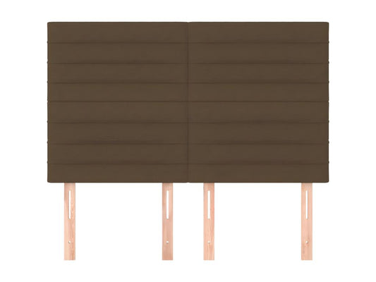 Bed - Polyester - Brown - 140x190 cm