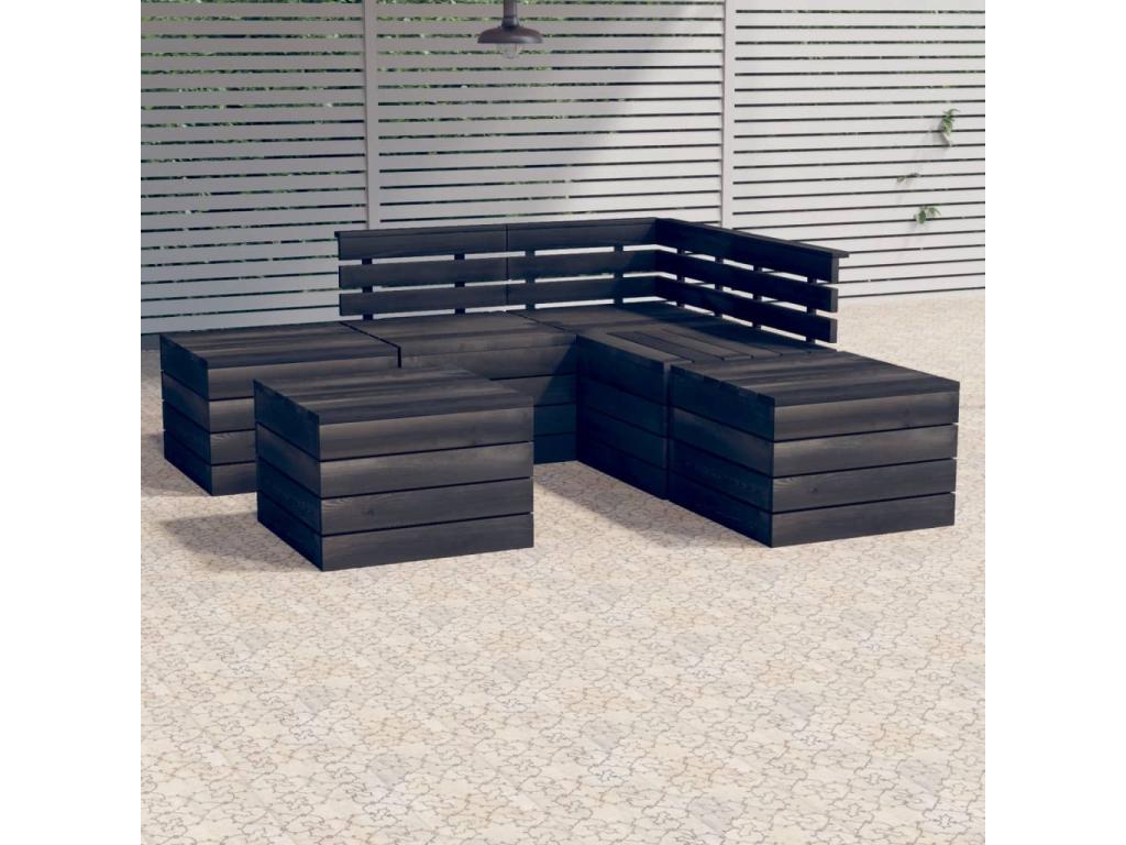 Home Furniture - Wood - Gray