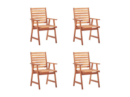 Chair Set - Wood - Black