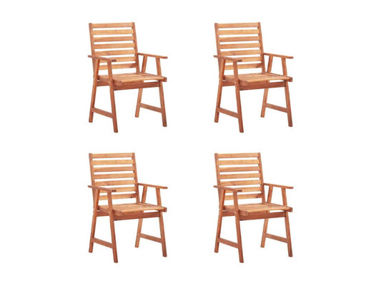 Chair Set - Wood - Black