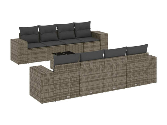 Outdoor Patio Set - Résine - Black