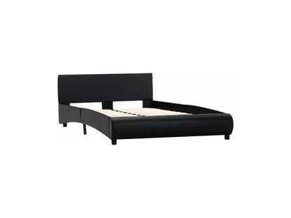 Bed - Simili - Black - 140x200 cm