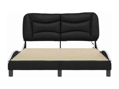 Bed Frame - Simili - Black - 120x200 cm