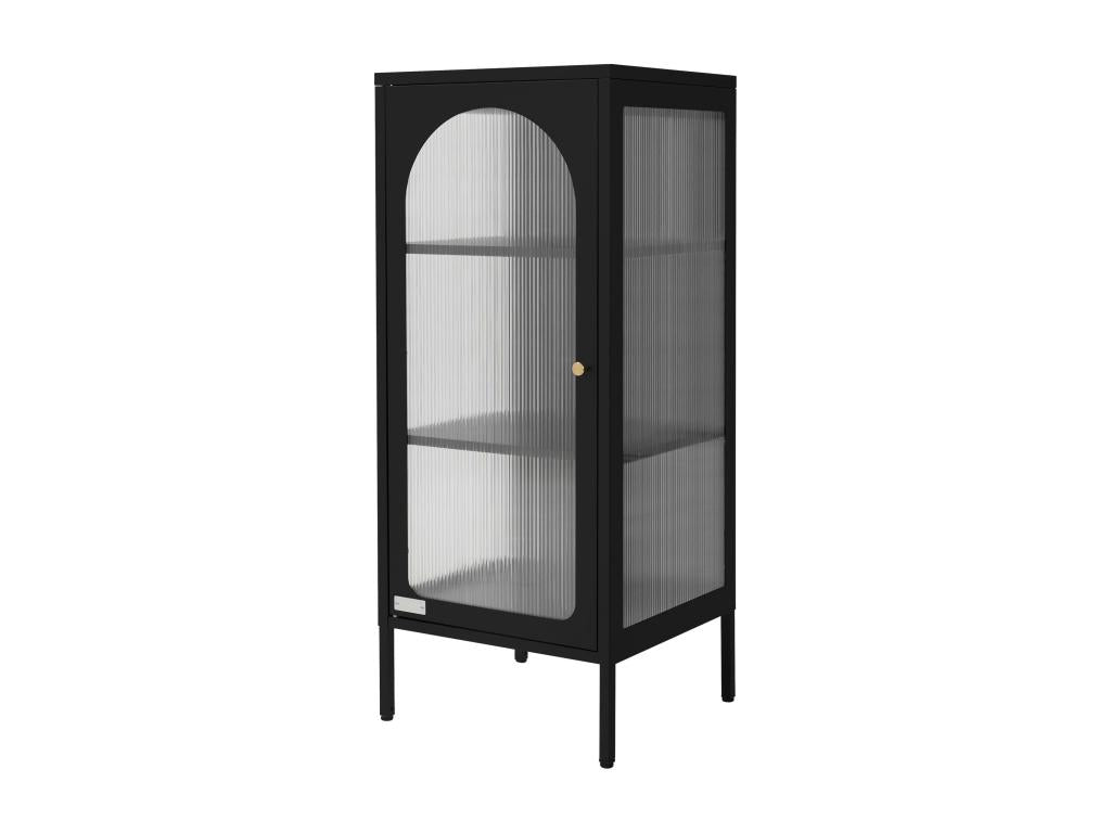 Wardrobe - Steel - Black