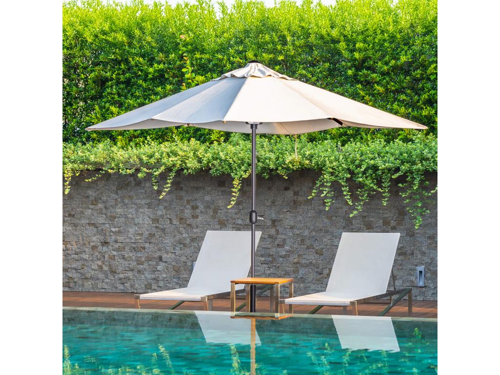 Patio Umbrella - Steel - Beige