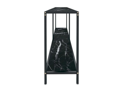 Table - Tempered Glass - Black