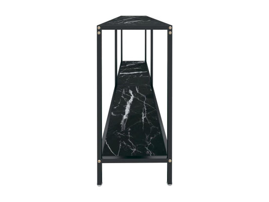 Table - Tempered Glass - Black