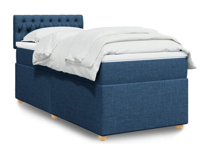 Mattress - Engineered Wood, Wood - Blue - 90x190 cm