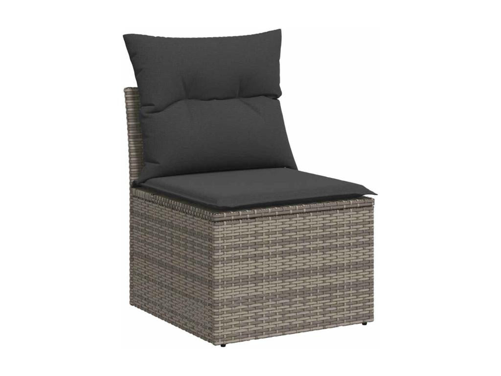 Outdoor Patio Set - Polyester - Gray