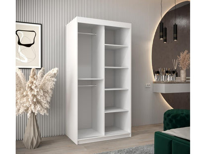 Wardrobe - Wood - White