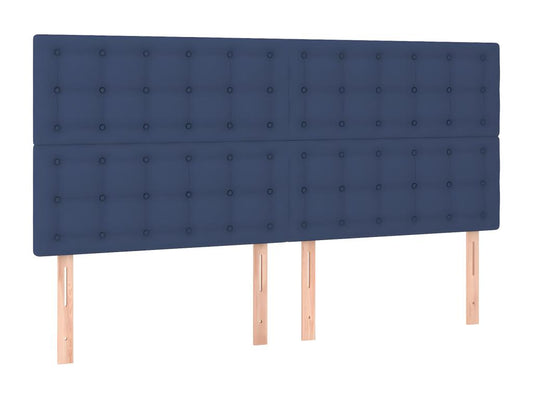 Bed - Polyester - Blue - 180x200 cm