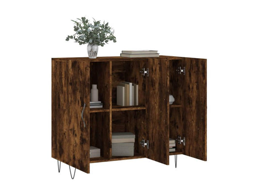 Home Furniture - Wood - Brown - 34x80 cm