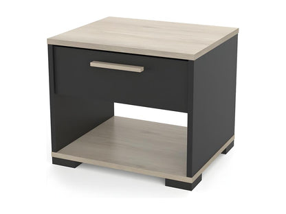 Nightstand - Engineered Wood, Wood - Brown