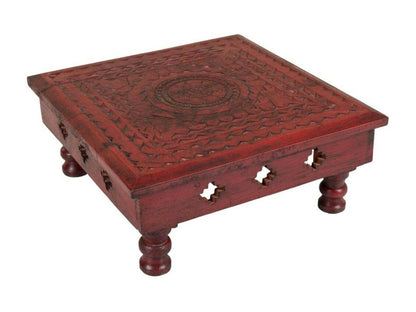 Coffee Table - Wood - Red