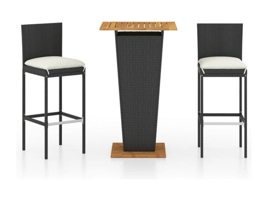 Home Furniture - Wood - Black - 60x110 cm