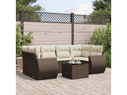 Outdoor Patio Set - Résine - Beige