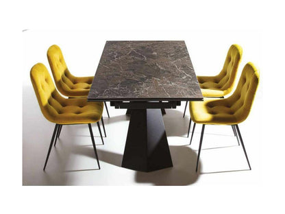 Chair Set - Velvet - Gray