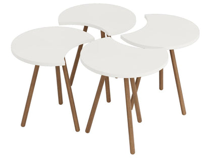 Table - White - 77x77 cm