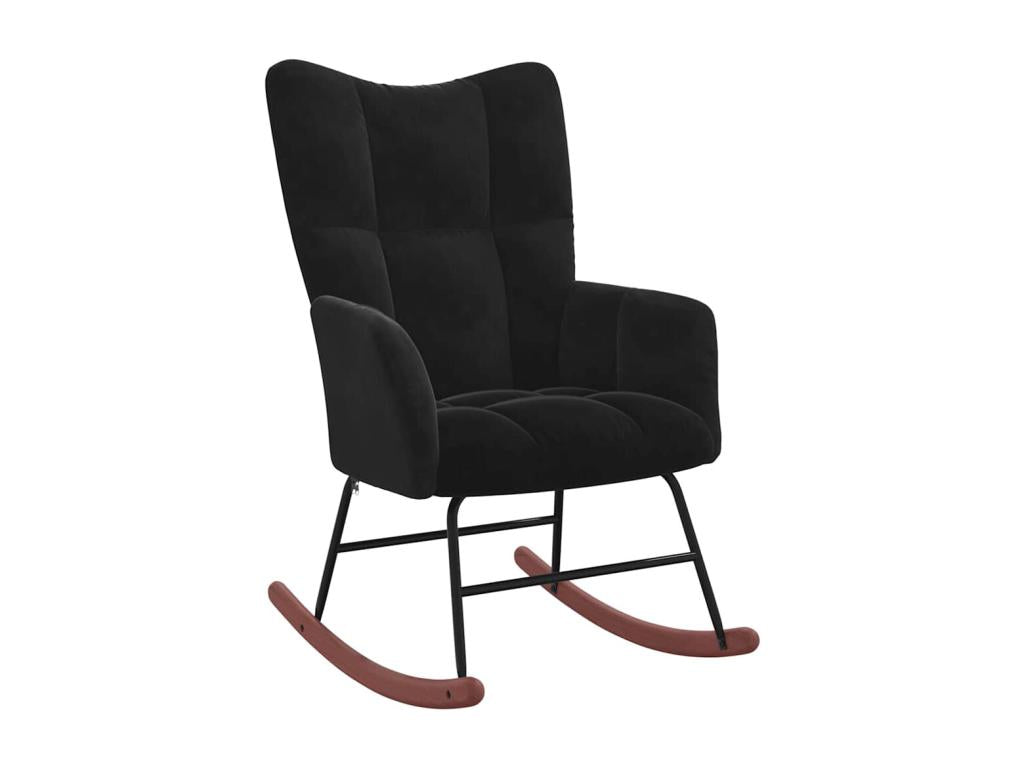 Chair - Velvet - Black