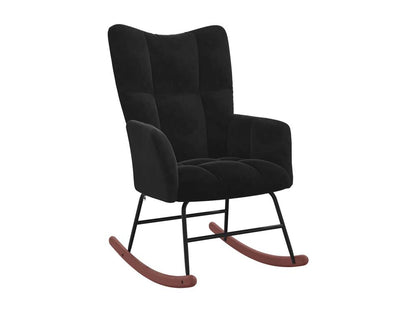 Chair - Velvet - Black