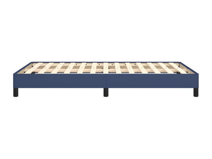 Bed Frame - Polyester - Blue - 120x200 cm