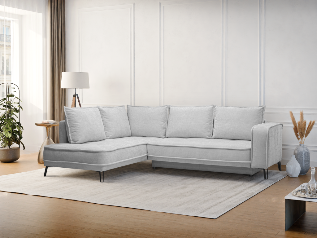 Sofa - 100 % Polyester - Gray