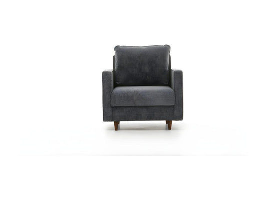 Armchair - Microfibre - Gray