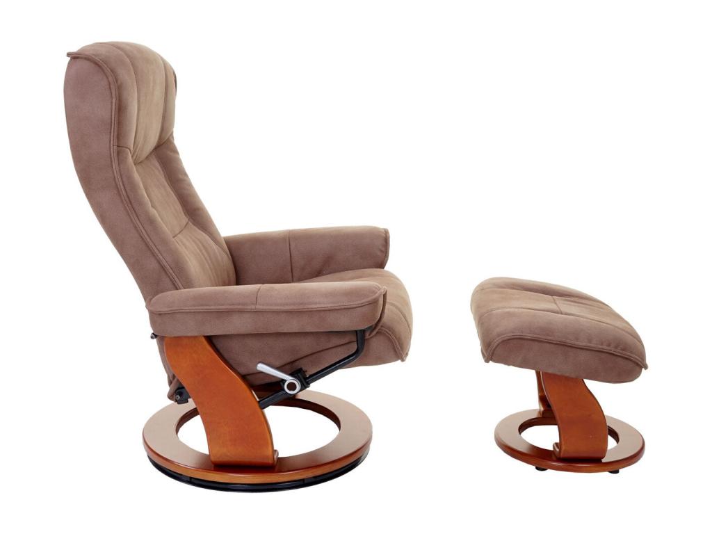 Armchair - Polyester - Brown - 82x105 cm