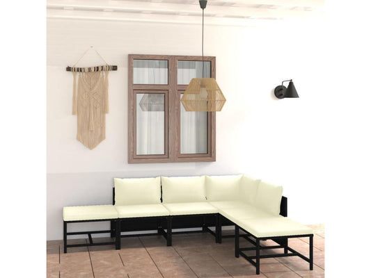 Outdoor Patio Set - Résine - Brown