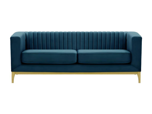Sofa - Polyester - Blue