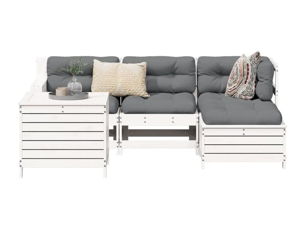 Outdoor Patio Set - Résine - Black