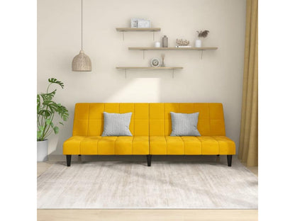 Sofa - Velvet - Jaune