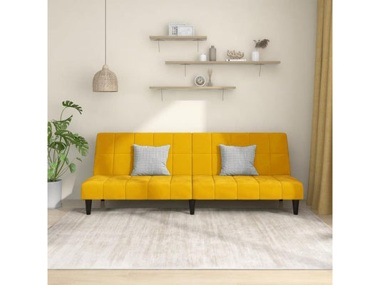 Sofa - Velvet - Jaune