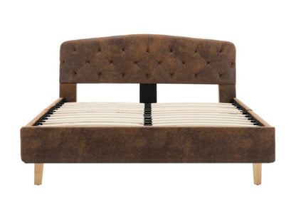 Bed - Wood - Natural - 120x200 cm