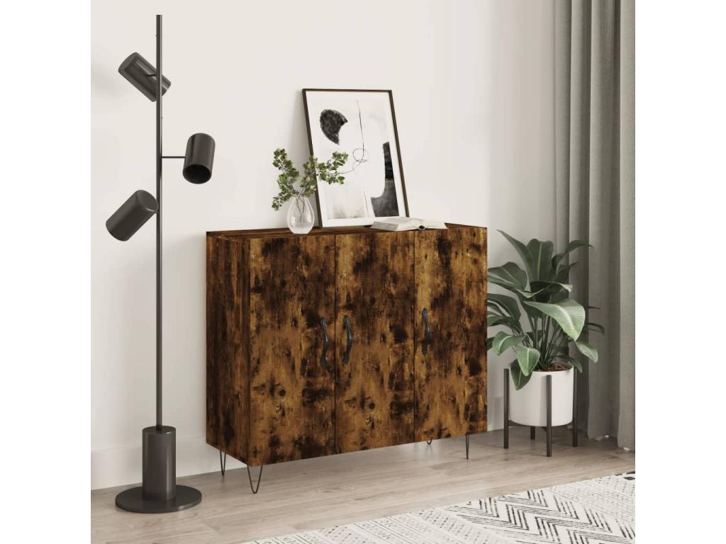 Home Furniture - Wood - Brown - 34x80 cm