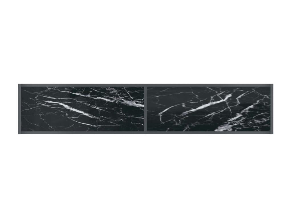 Table - Tempered Glass - Black