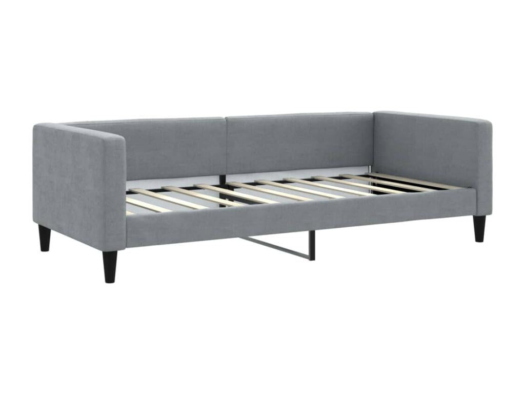 Daybed - Polyester - Gray - 90x190 cm