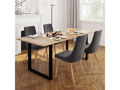 Table - Rectangular - Wood - Brown