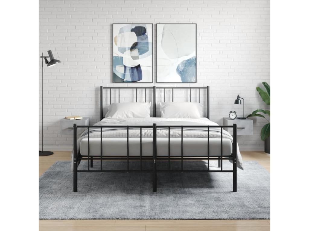 Nightstand Set - Wood - Gray - 35x20